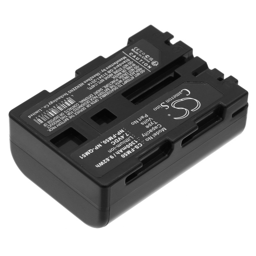 7.4V 1300mAh Li-ion Akku f.:Sony Model: NP-FM30, NP-FM50, NP-FM51, NP-QM50, NP-QM51, CCD-TR108, CCD-TR208, CCD-TR408, CCD-TR748, CCD-TR748E, CCD-TRV1