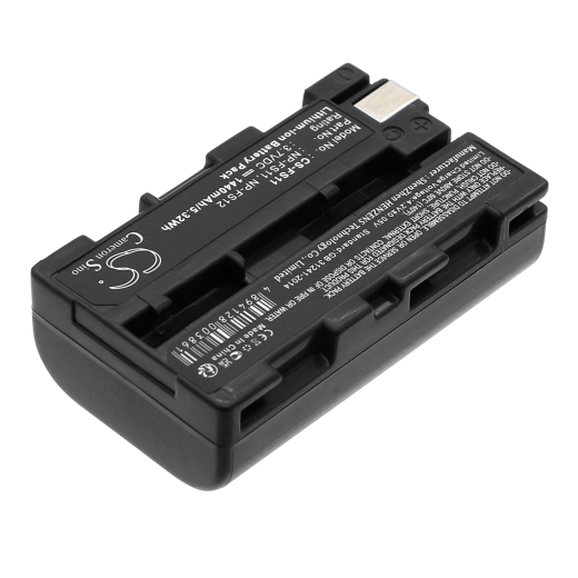 3.7V 2880mAh Li-ion Akku f.:Sony Model: NP-FS20, NP-FS21, NP-FS22, DCR-PC1, DCR-PC1E, DCR-PC2, DCR-PC2E, DCR-PC3, DCR-PC3E, DCR-PC4, DCR-PC4E, DCR-PC