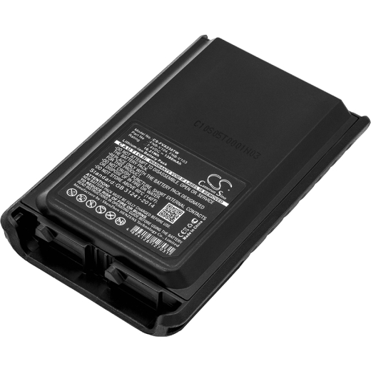 7.4V 1380mAh / 10.21Wh Li-ion Akku f.:YAESU Model: FNB-V103, FNB-V103LI, FNB-V104, FNB-V104LI, FNB-V131Li, FNB-V132Li, VX230, VX-230, VX-231, VX231L,