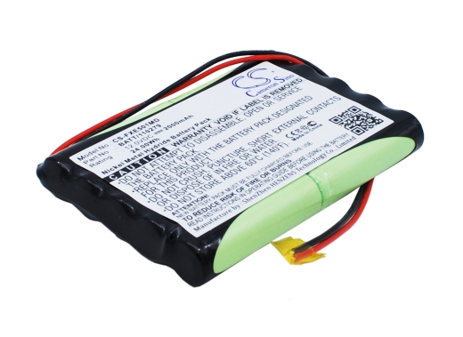 12.0V 2000mAh / 24.0Wh Nickel-Metallhydrid Akku für: Fukuda Model: 120279, BATT/110279