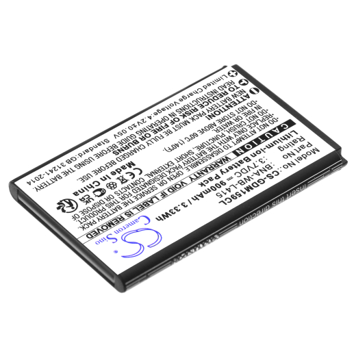 3.7V 900mAh / 3.33Wh Li-ion Akku f.:Grandstream Model: BNA-WB-L415, 1595