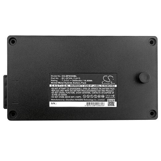 7.2V 2000mAh / 14.40Wh 2000mAh / 14.40Wh Akku f.:Gross Funk Model: 100-001-885, BC-GF500, FUA15, FUA50, Crane Remote Control, GF500 2000mAh / 14.40Wh