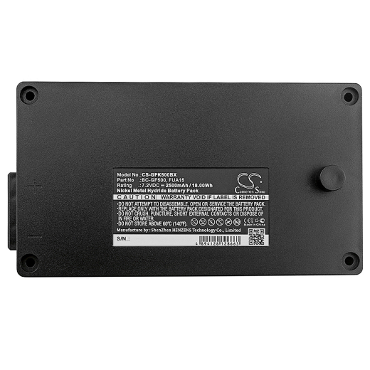 7.2V 2500mAh / 18.00Wh 2500mAh / 18.00Wh Akku f.:Gross Funk Model: 100-001-885, BC-GF500, FUA15, FUA50, Crane Remote Control, GF500 2500mAh / 18.00Wh