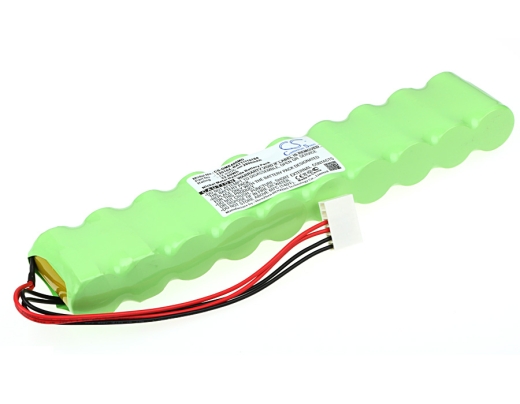 12.0V 2800mAh / 33.60Wh Nickel-Metallhydrid Akku für: Hellige Model: 110184, Marquette Eagle 4000