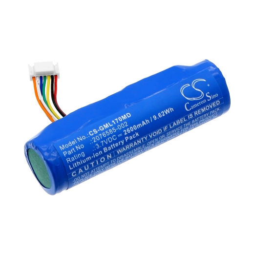 3.7V 2600mAh / 9.62Wh Li-Ionen Akku für: GE Model: 2052-0042, 2076585-002, 2077568-001 Rev F, SKU17080022WA