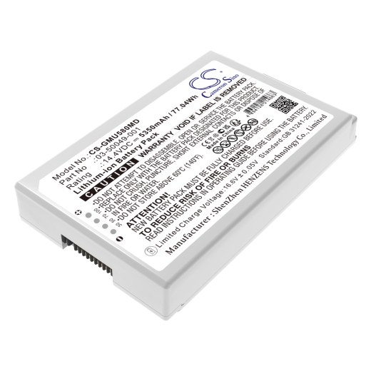 14.4V 5350mAh / 77.04Wh Li-Ionen Akku für: GE Model: 03-50049-001, 5803177