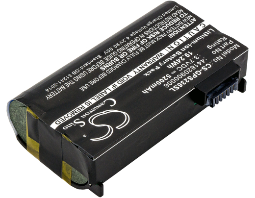 3.7V 5200mAh / 19.24Wh Li-ion Akku f.:Nautiz Model: 441820900006, X7