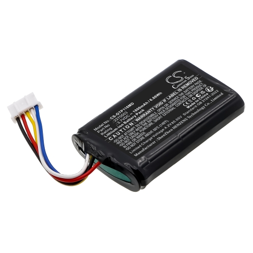 3.7V 1800mAh / 6.66Wh Li-Ionen Akku für: Getinge Model: 0000022019, 2270503
