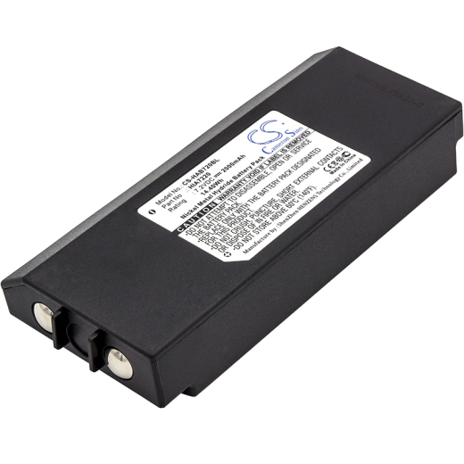 7.2V 2000mAh / 14.40Wh 2000mAh / 14.40Wh Akku f.:Hiab Model: HIA7220, AMH0627, AX-HI6692, XS Drive, XS Drive H3786692, XS Drive H3796692 2000mAh / 14