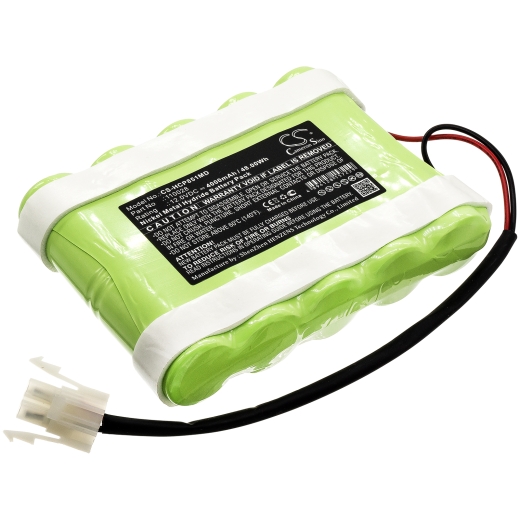 12.0V 4000mAh / 48.00Wh Nickel-Metallhydrid Akku für: Hellige Model: 110028