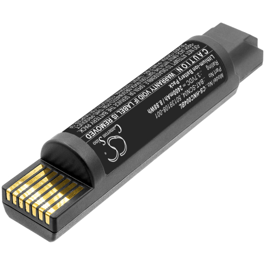 3.7V 2400mAh / 8.88Wh Li-ion Akku f.:Honeywell Model: 50139108-001, 50139912-001, BAT-SCN04, 1932G