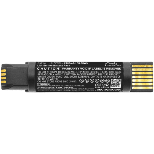3.7V 2400mAh / 8.88Wh Li-ion Akku f.:Honeywell Model: 50139108-001, 50139912-001, BAT-SCN04, 1932G