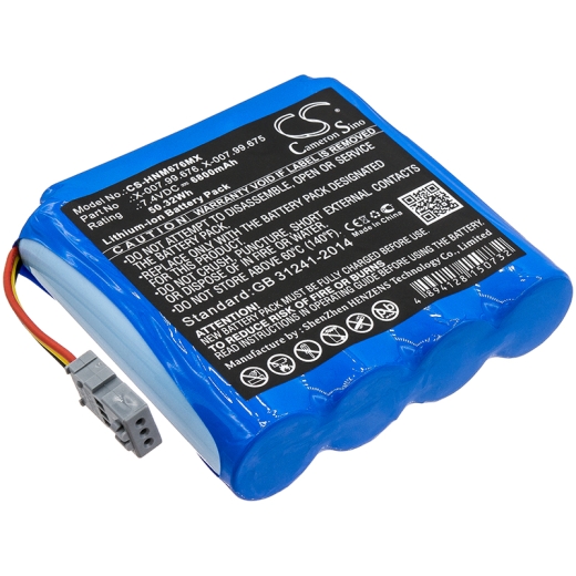 7.4V 6800mAh / 50.32Wh Li-Ionen Akku für: Heine Model: X-007.99.675, X-007.99.676