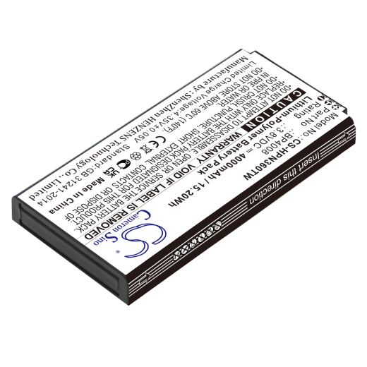 3.8V 4000mAh / 15.20Wh Li-Polymer Akku f.:Hytera Model: BP4008, PNC360, PNC360S