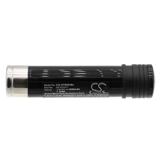 3.6V 2000mAh / 7.20Wh 2000mAh / 7.20Wh Akku f.:Hetronic Model: 68305001, HH-L, HH-M, HH-S 2000mAh / 7.20Wh