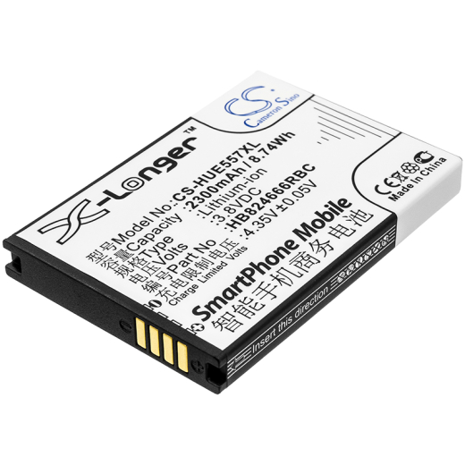 3.8V 2300mAh / 8.74Wh Li-ion Akku für: Huawei Model: HB824666RBC, HWBBJ1, 501HW, 502HW, 504HW, 505HW, E5577 ebs-937, E5577Bs-937, E5577s-321, E5785,