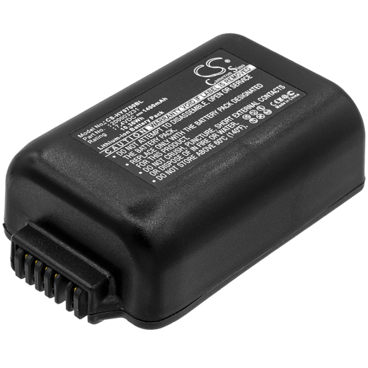 7.4V 1400mAh / 10.36Wh Li-ion Akku f.:Honeywell Model: 200003231, 9700, 9700-BTEC, 9700-BTEC-1, 9700LP0003Q12E, 9700LPWGC3N11E, 9700LPWGC3Q11E