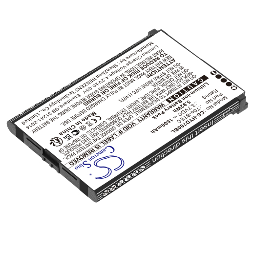 3.7V 1600mAh / 5.92Wh Li-ion Akku f.:Dolphin Model: 60S-BATT-1, 70e-BTEC, BAT-EXTENDED-01, 60s, 70e, 75e
