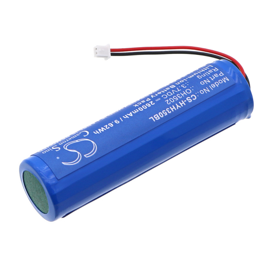 3.7V 2600mAh / 9.62Wh Li-ion Akku f.:Honeywell Model: OH3502, OH3502, OH3502 1D