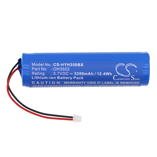 3.7V 3350mAh / 12.4Wh Li-ion Akku f.:Honeywell Model: OH3502, OH3502, OH3502 1D