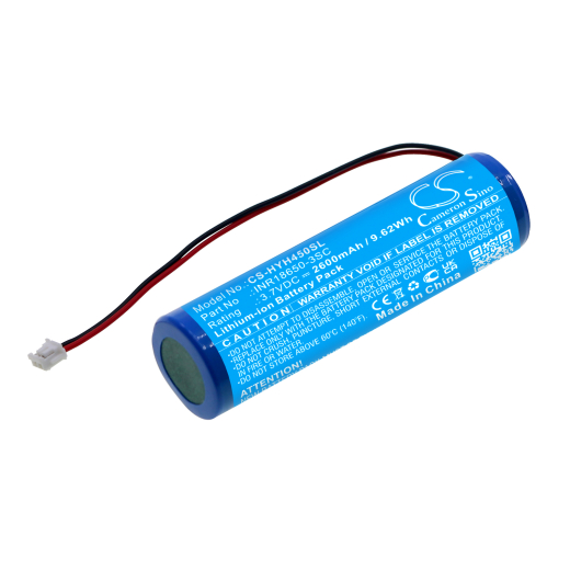 3.7V 2600mAh / 9.62Wh Li-ion Akku f.:Honeywell Model: INR18650-3SC, OH4502, OH4502 2D Laser Wireles