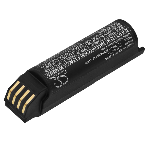 3.7V 3300mAh / 12.21Wh Li-ion Akku f.:Honeywell Model: BAT-SCN11, Xenon Ultra 1960, Xenon Ultra 1960 Corded 2D, Xenon Ultra 1962