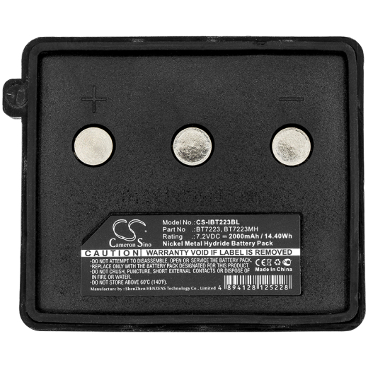 7.2V 2000mAh / 14.40Wh 2000mAh / 14.40Wh Akku f.:JAY Model: BT7223, UMB2, Combi, OME WIDE AUTONOMY, OMNICONTROL, Receiver OMR, Transmitter OME, UME W