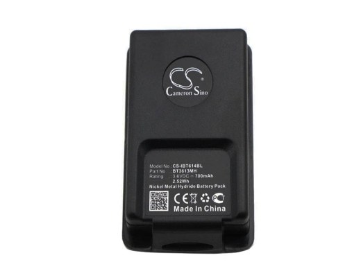 3.6V 700mAh / 2.52Wh 700mAh / 2.52Wh Akku f.:Itowa Model: BT3613MH, BT3613MH3A, Tunner 700mAh / 2.52Wh