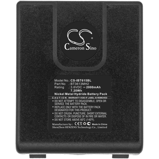 3.6V 2000mAh / 7.20Wh 2000mAh / 7.20Wh Akku f.:Itowa Model: BT3613MH2, Winner 2G Version 1 2000mAh / 7.20Wh