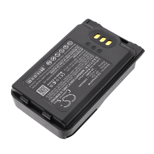 7.4V 3300mAh / 24.42Wh Li-ion Akku f.:Icom Model: BP-294, IC-F52D, IC-F62D, IC-M85