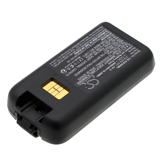 3.7V 4400mAh / 16.28Wh Li-ion Akku f.:Intermec Model: 318-033-001, 318-033-021, 318-034-001, AB17, AB18, CK3, CK3A, CK3B, CK3C, CK3C1, CK3N, CK3N1, C