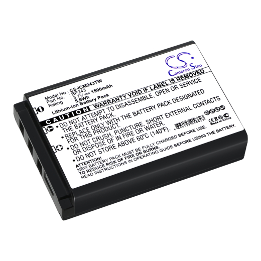 3.7V 1500mAh Li-ion Akku f.:ICOM Model: BP-243, IC-E7, IC-P7, IC-P7A