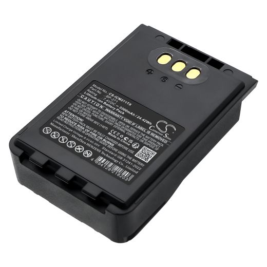7.4V 3300mAh / 24.42Wh Li-ion Akku f.:Icom Model: BP-271, BP-272Li, IC-31A, IC-31E, IC-51A, IC-51E