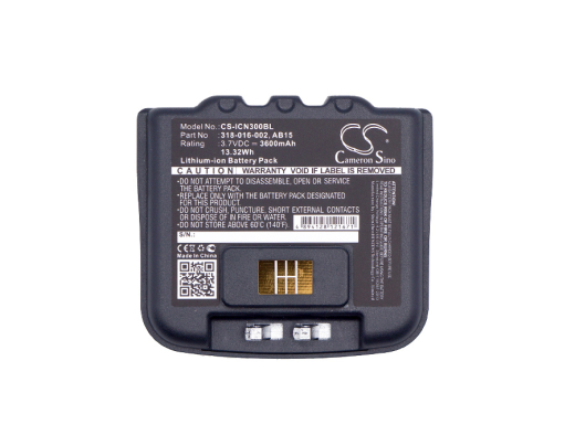 3.7V 3600mAh / 13.32Wh Li-ion Akku f.:Intermec Model: 318-016-001, 318-016-002, AB15, AB16, AB9, CN3, CN3E, CN4, CN4E
