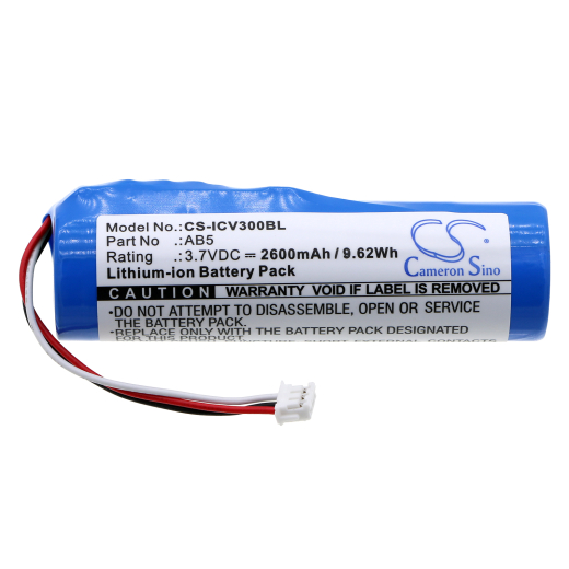 3.7V 2600mAh / 9.62Wh Li-ion Akku f.:Intermec Model: AB5, CV30, CV30_x000D