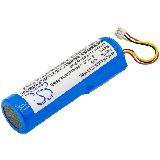 3.7V 3400mAh / 12.58Wh Li-ion Akku f.:Honeywell Model: AB5, CV30