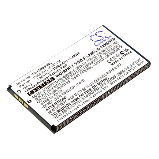 3.85V 3500mAh / 13.48Wh Li-Polymer Akku für: Inseego Model: 1600007, 40123133, 40123134, 5G Mifi M2000, 5G Mifi M2100, M2000, M2100, M3000, M3000B, M