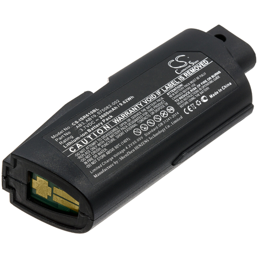 3.7V 2600mAh / 9.62Wh Li-ion Akku f.:Intermec Model: 075082-001, 075082-002, 318-037-001, AB19, AB3, IP30, IP30A, IP30B, SR61, SR61B, SR61Bex, SR61T