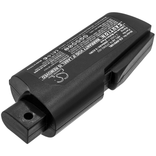 3.7V 2600mAh / 9.62Wh Li-ion Akku f.:Intermec Model: 075082-001, 075082-002, 318-037-001, AB19, AB3, IP30, IP30A, IP30B, SR61, SR61B, SR61Bex, SR61T