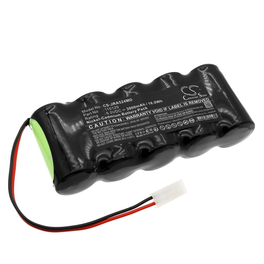 6.0V 3000mAh / 18.0Wh Ni-CD Akku für: Jaeger Model: 110129, 806524, A0-61, Apnoescreen