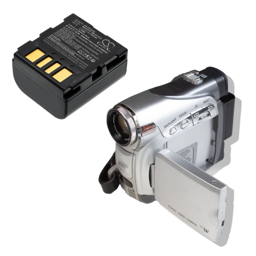 7.4V 700mAh / 5.18Wh Li-ion Akku f.:JVC Model: BN-VF707, BN-VF707U, BN-VF707US, LY34647-002B, GR-D240, GR-D246, GR-D247, GR-D250, GR-D250U, GR-D250US