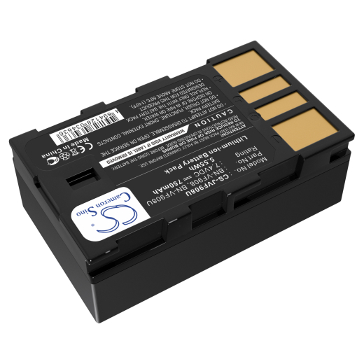 7.4V 750mAh Li-ion Akku f.:JVC Model: BN-VF908, BN-VF908U, BN-VF908US, GZ-X900, GZ-X900EK, GZ-X900U