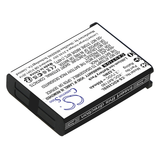 3.7V 950mAh / 3.52Wh Li-ion Akku f.:KOAMTAC Model: KDC-BAT180, KDC-250, KDC-300
