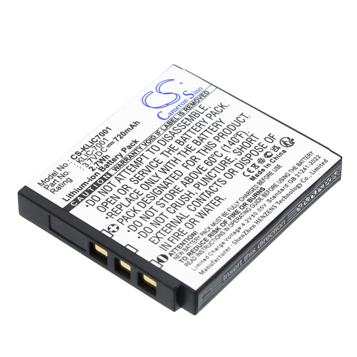 3.7V 720mAh / 2.7Wh Li-ion Akku f.:Pamiel Model:, TD-910B