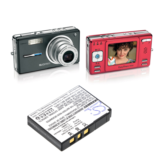 3.7V 420mAh / 1.55Wh Li-ion Akku f.:Kodak Model: KLIC-7002, EasyShare V530, EasyShare V530 Zoom, EasyShare V603, EasyShare V603 Zoom