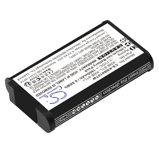 3.7V 1800mAh / 6.66Wh Li-ion Akku f.:Kenwood Model: KNB-81L, KNB-81LI, NX-P500, TK-3601D