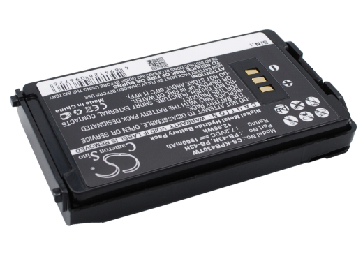 7.2V 1800mAh / 12.96Wh Ni-MH Akku f.:Kenwood Model: KNB-43, PB-43, PB-43H, PB-43N, TH-255A, TH-K2AT, TH-K2E, TH-K2ET, TH-K4AT, TH-K4ET