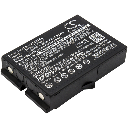 7.2V 600mAh / 4.32Wh 600mAh / 4.32Wh Akku f.:IKUSI Model: 2303691, BT06, 2303691, TM60, TM61, TM61Transmitters, TM62, TM62 Transmitters 600mAh / 4.32