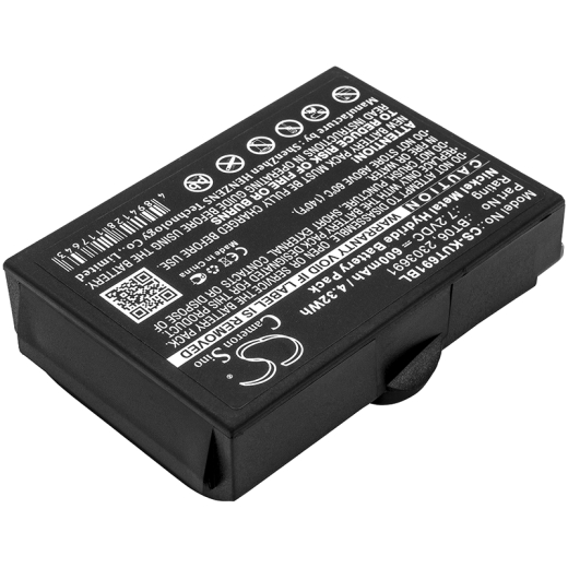 7.2V 600mAh / 4.32Wh 600mAh / 4.32Wh Akku f.:IKUSI Model: 2303691, BT06, 2303691, TM60, TM61, TM61Transmitters, TM62, TM62 Transmitters 600mAh / 4.32