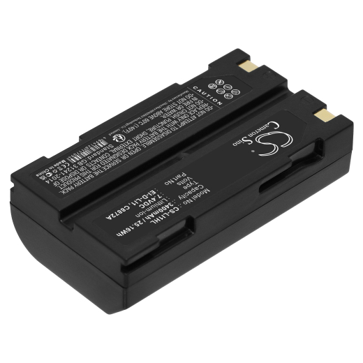 7.4V 3400mAh / 25.16Wh 3400mAh / 25.16Wh Akku f.:Molicel Model: 29518, 38403, 46607, 52030, C8872A, EI-D-LI1, 1821, 1821E 3400mAh / 25.16Wh